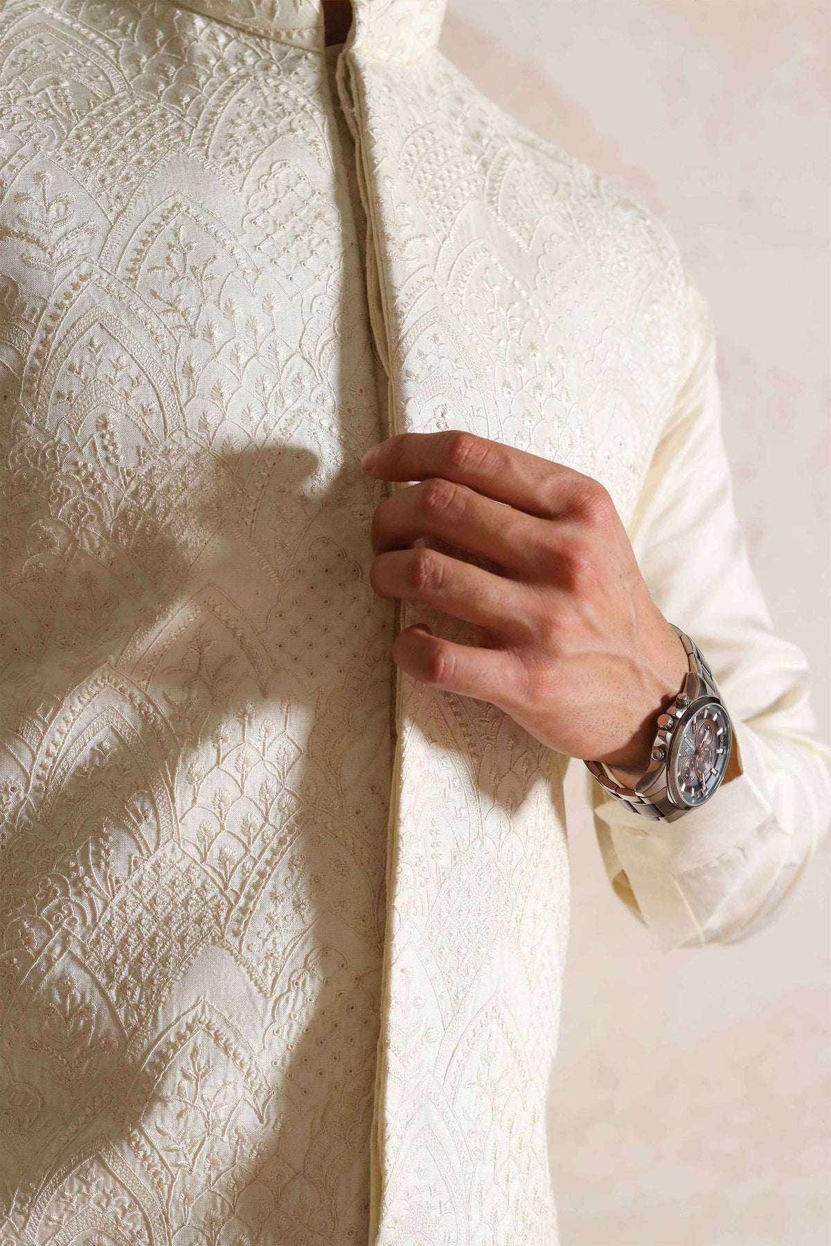 Bosky Embroidered Waistcoat with Kurta Trouser - Men
