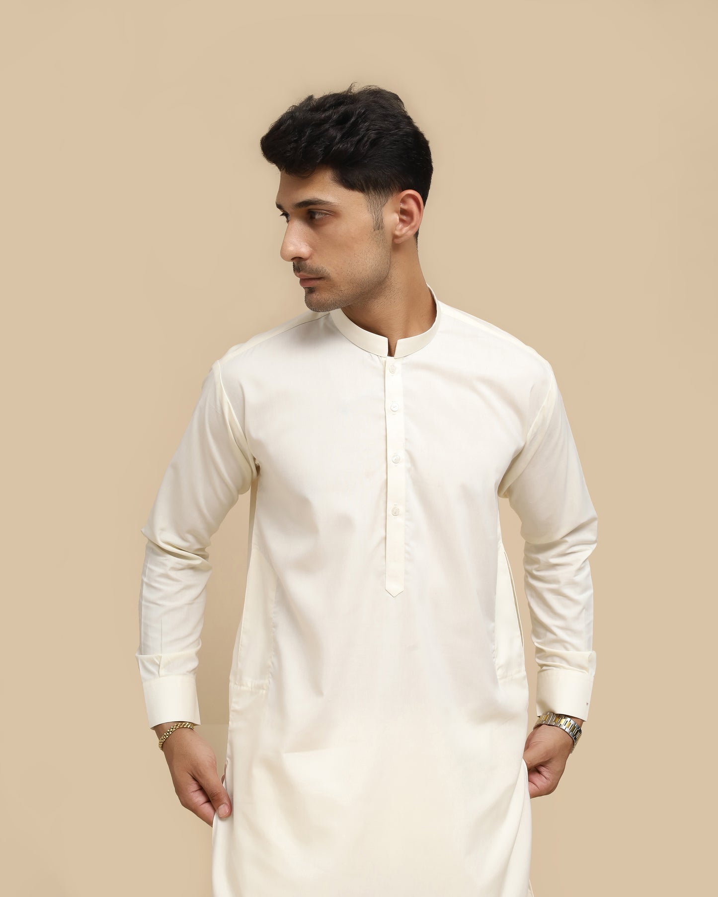 Bosky Blended Kurta Trouser - Men