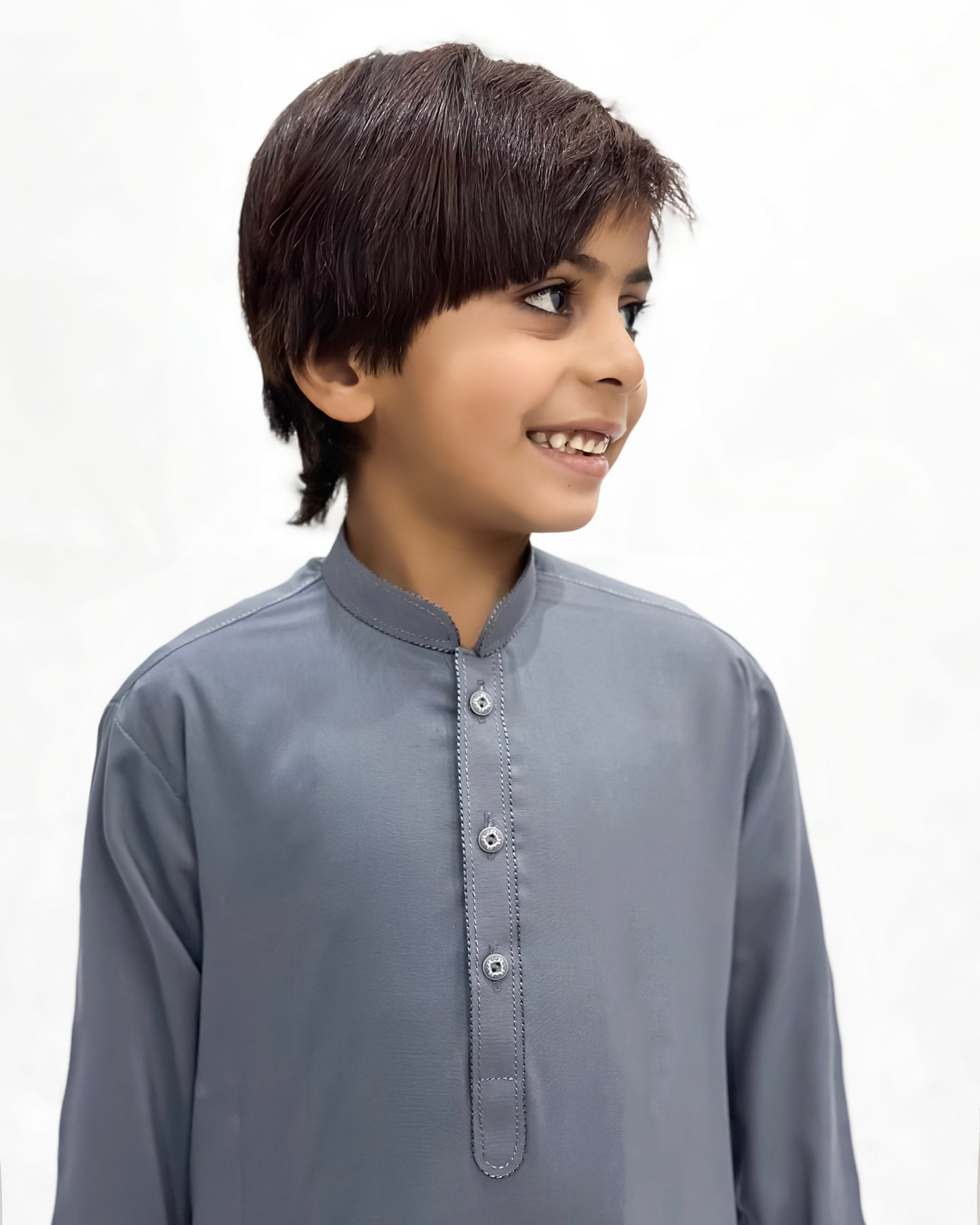 Gray Kids Shalwar Kameez