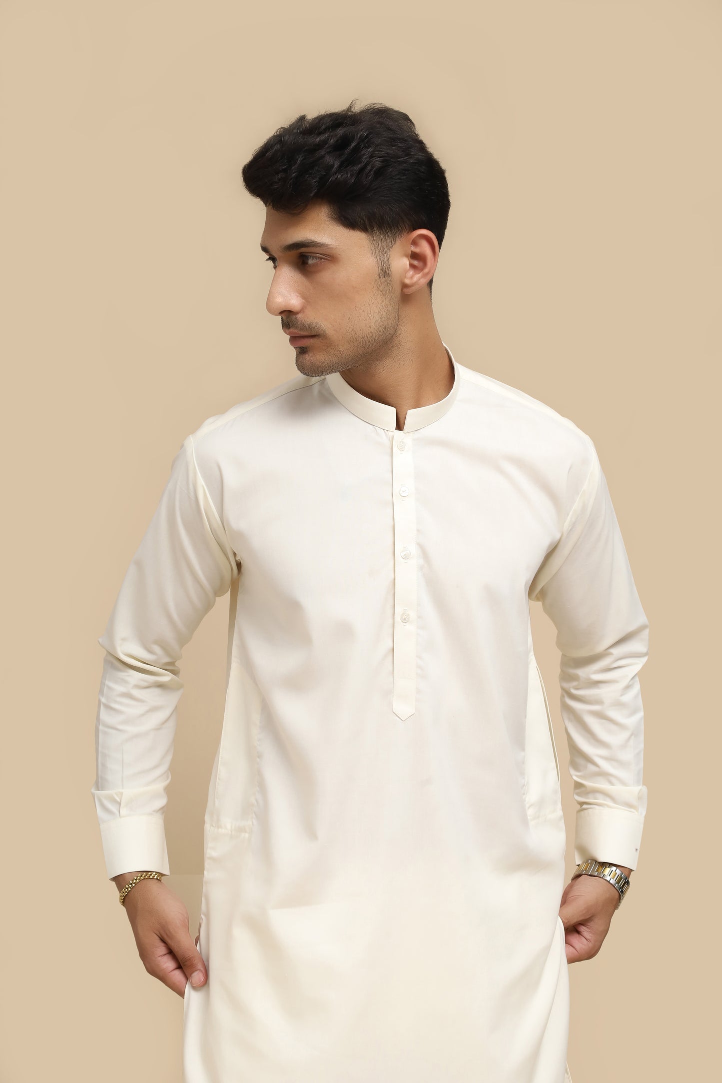 Bosky Blended Kurta Trouser - Men
