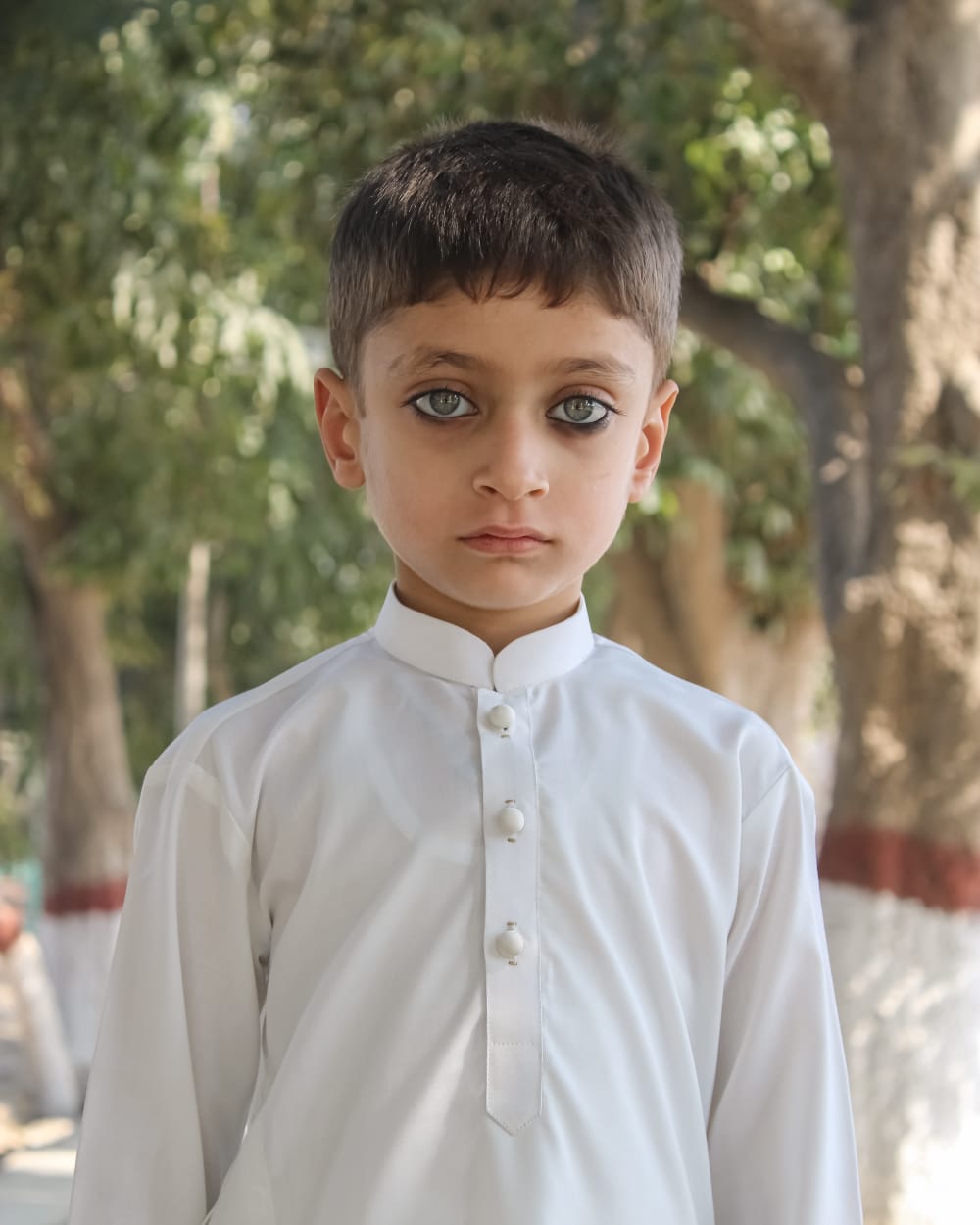 Off White Kids Shalwar Kameez